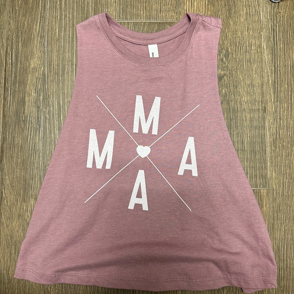 Mama tank in mauve